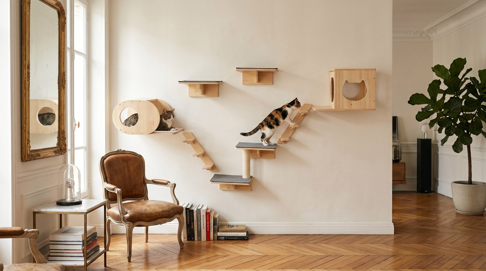 Sécuriser son intérieur quand on a un chat Image