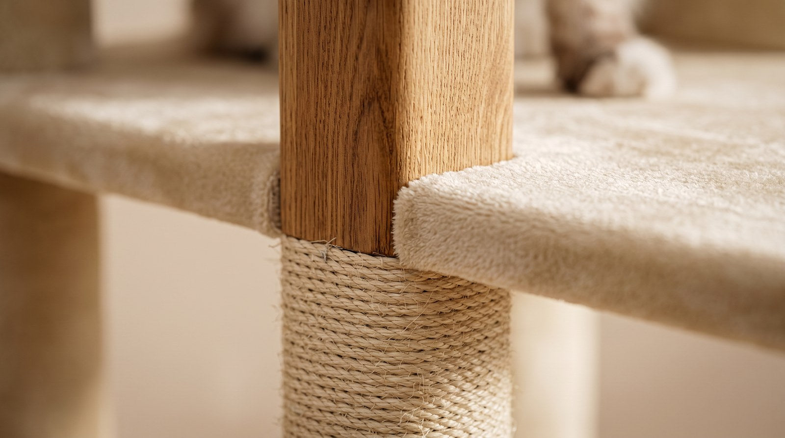 Entretenir les couchages de l'arbre à chat