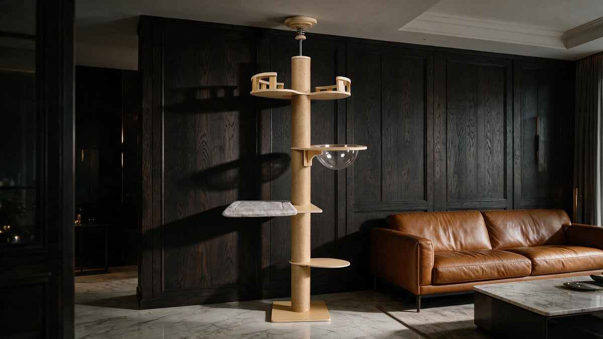 Arbre à chat design luxe : ce qui justifie le haut de gamme – arbre à chat Cime Griffova