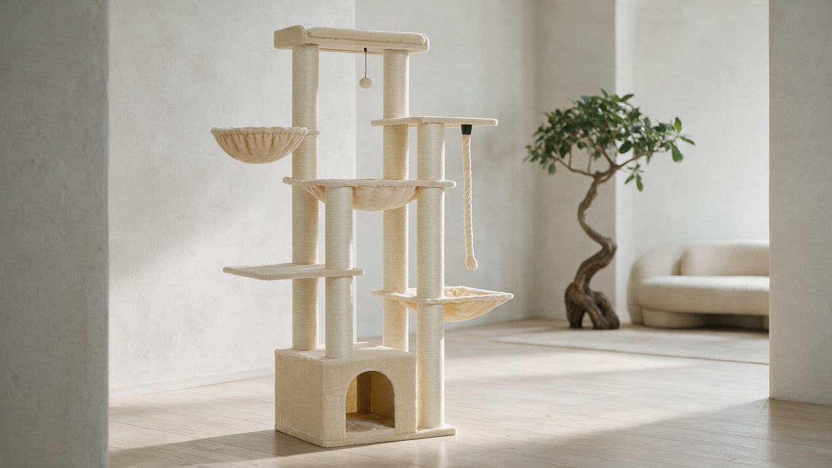 Arbre à chat pour Sibérien : le format adapté – arbre à chat Séquoia Griffova