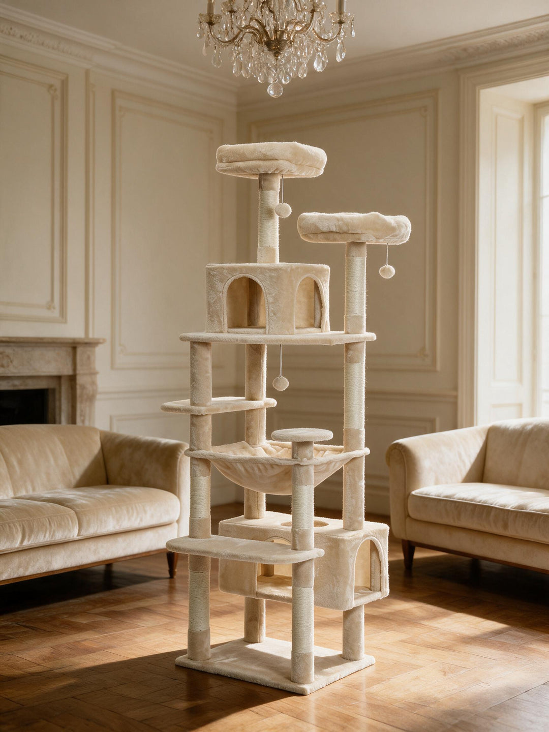 Arbre à chat en bois XL Canopée