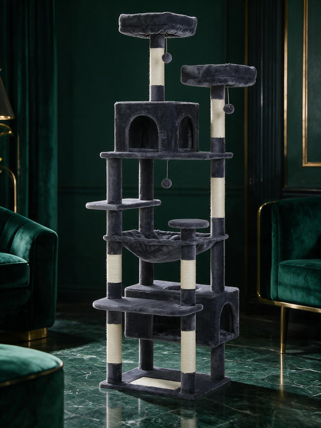 Arbre à chat en bois XL Canopée
