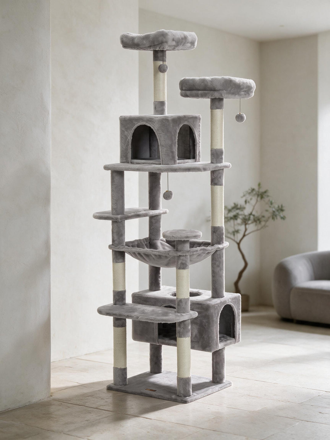 Arbre à chat en bois XL Canopée