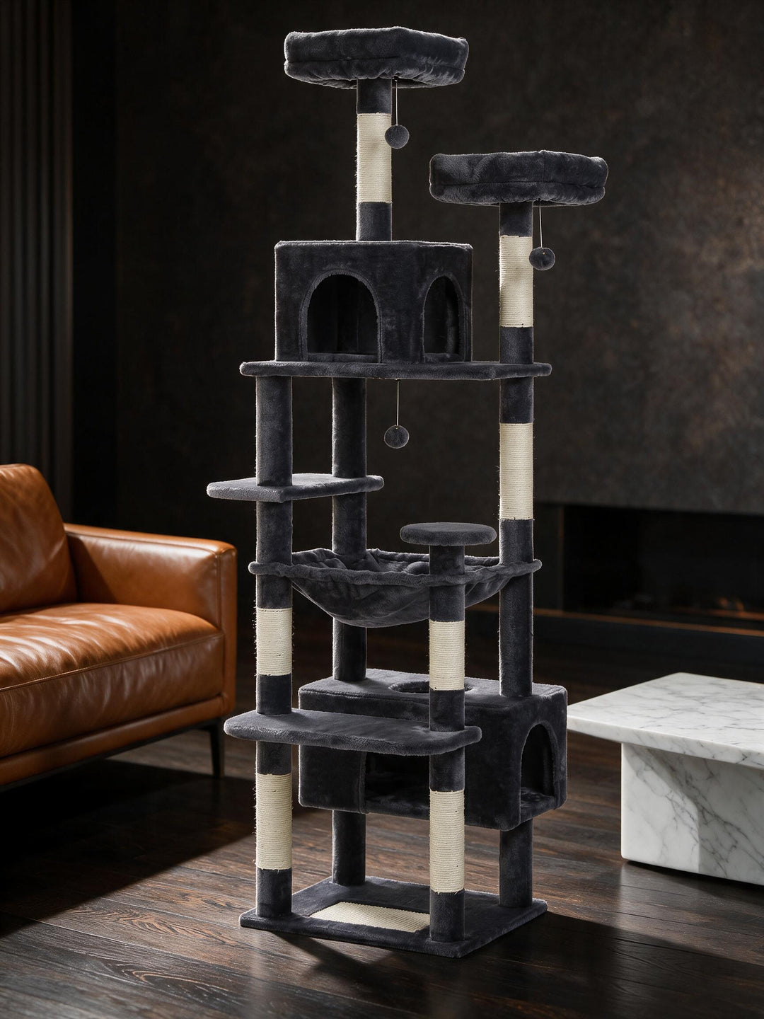 Arbre à chat en bois XL Canopée