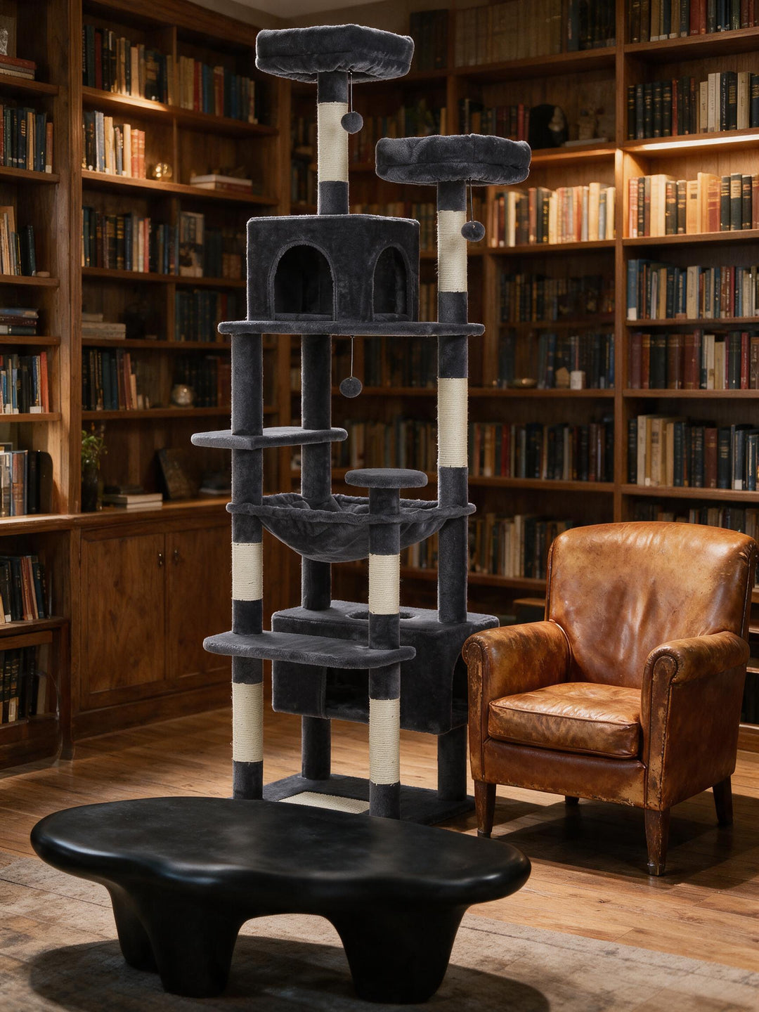 Arbre à chat en bois XL Canopée