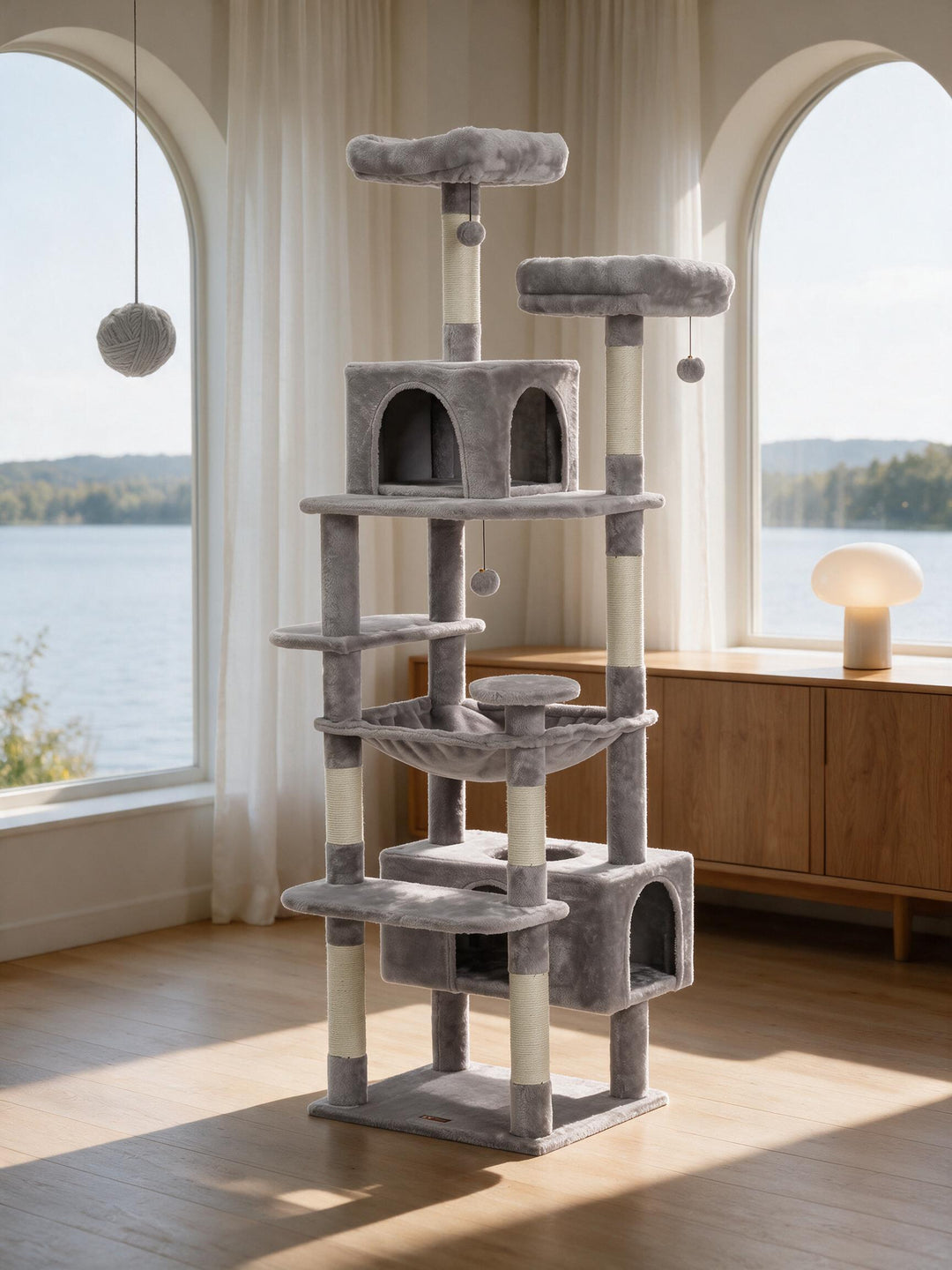 Arbre à chat en bois XL Canopée
