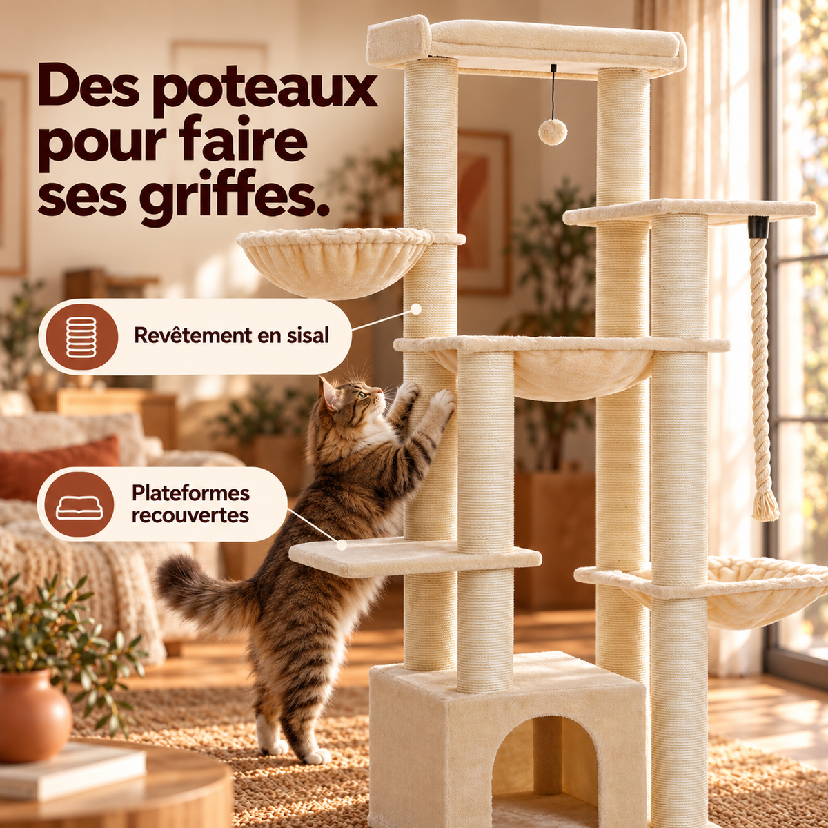 Illustration produit Griffova — sequoia beige — vue 5