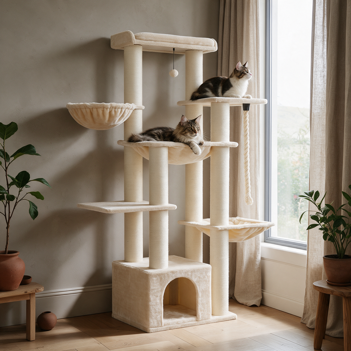 Arbre à chat Maine Coon XXL | Séquoia