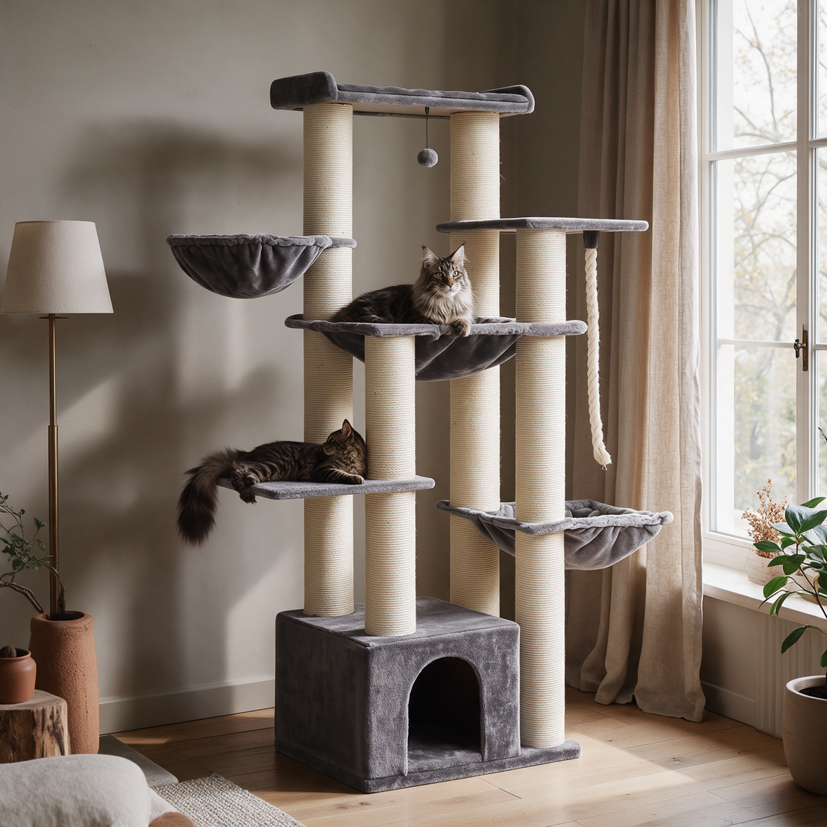 Arbre à chat Maine Coon XXL | Séquoia